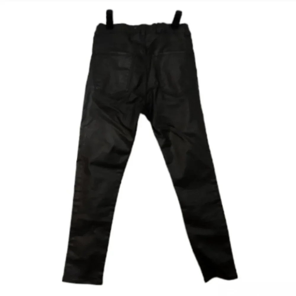 Zara Kids Black Faux Leather Pants